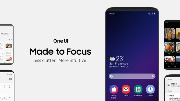 'Samsung zal One UI versie 2.0 samen met Android Q lanceren'