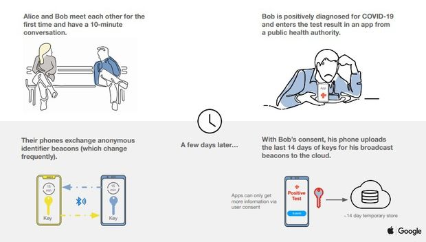 Google rolt 'corona-updates' voor Android uit, zo gaat het werken