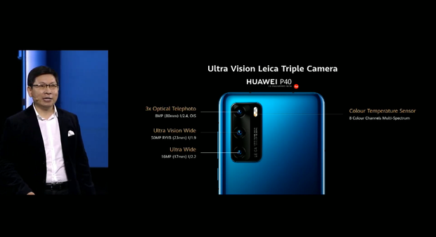 Huawei P40 (Pro+) officieel: cameratelefoon met 10x optische zoom
