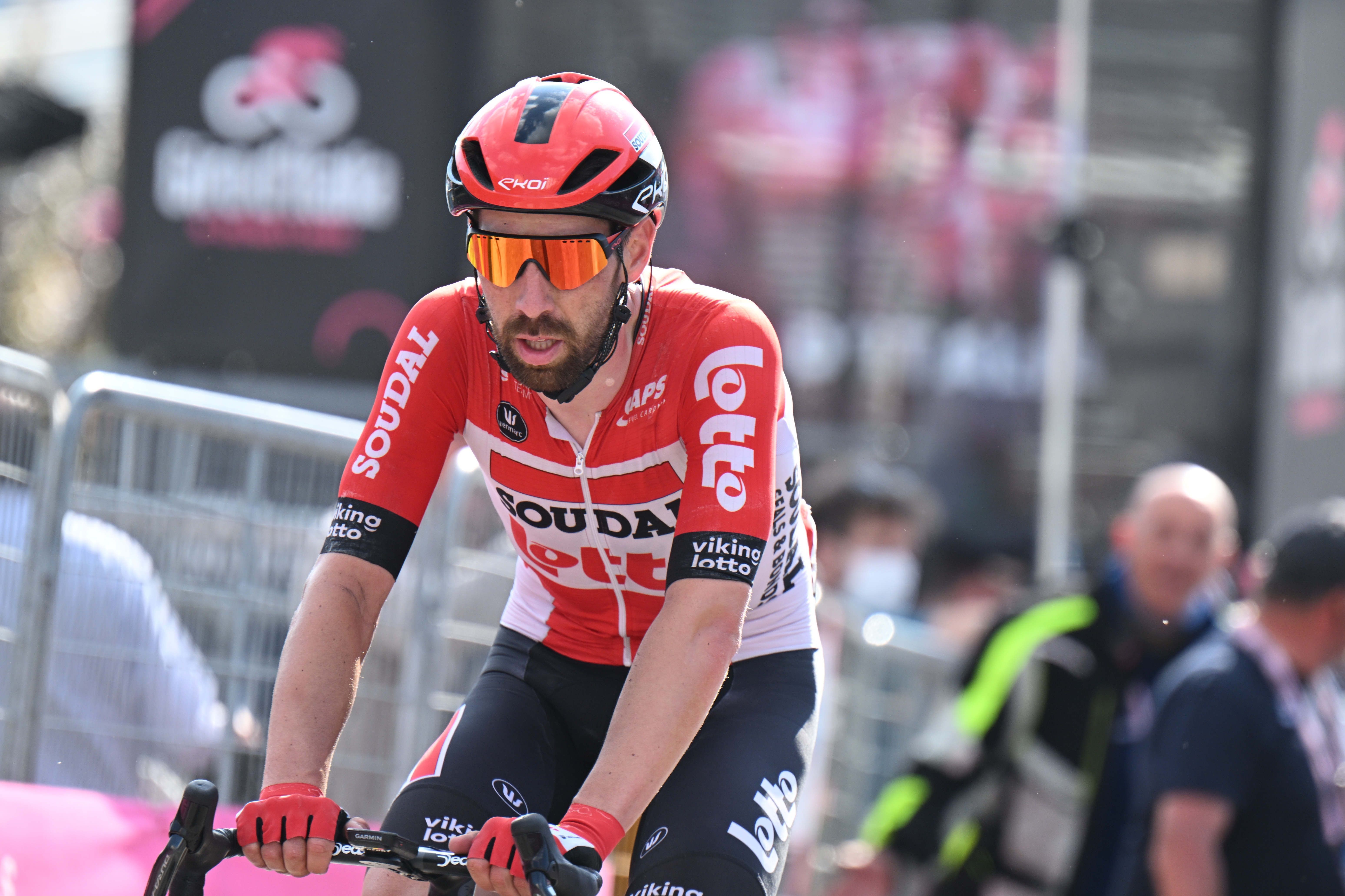 A vitória mais recente de Thomas de Gendt foi na 8ª etapa do Giro d'Italia, em 2022