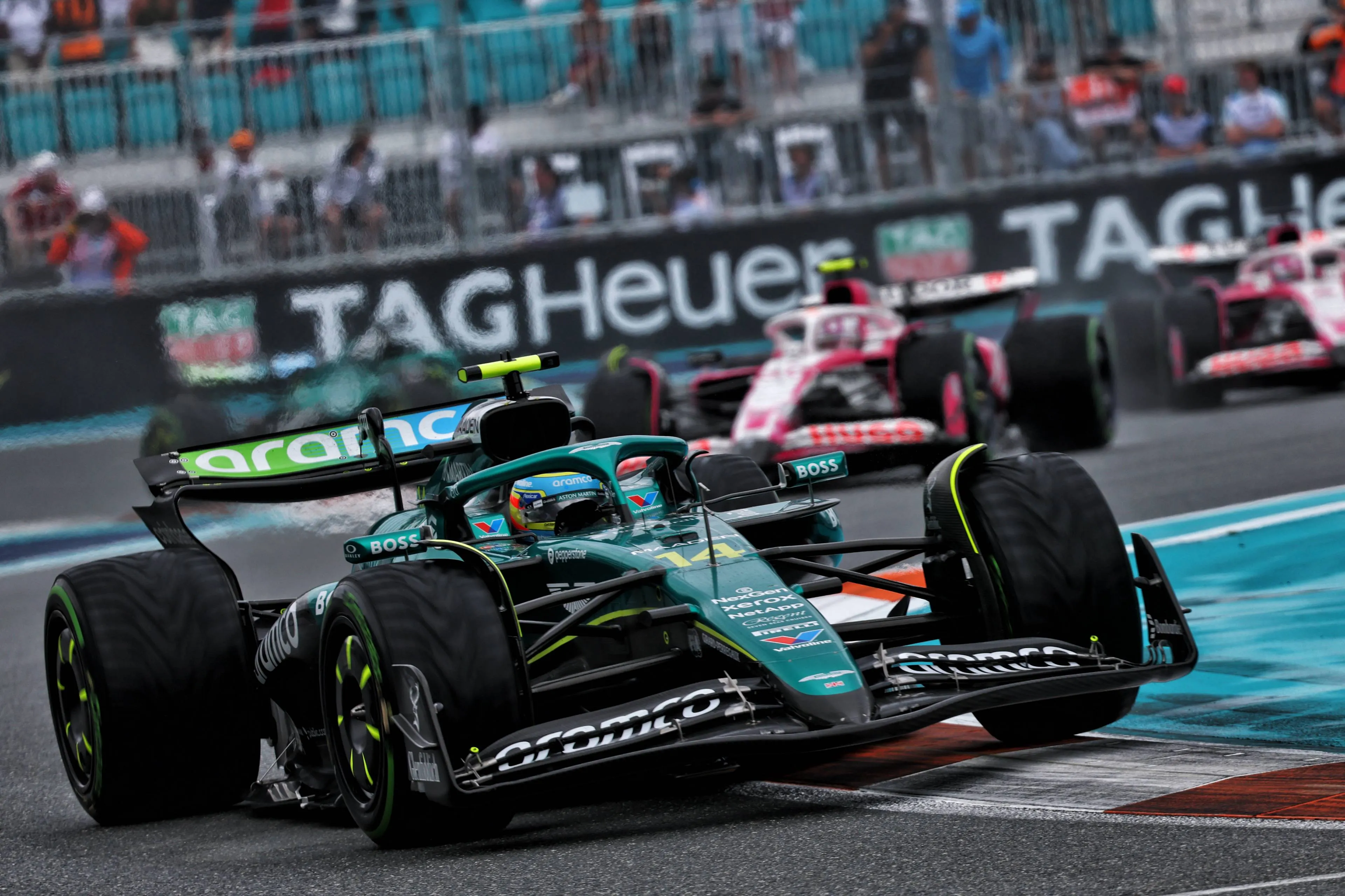 Championnat du monde de Formule 1 2025, Round 6, Grand Prix de Miami, Autodrome international de Miami, Miami, USA, Samedi 3 mai 2025 - Fernando Alonso (ESP) Aston Martin F1 Team.