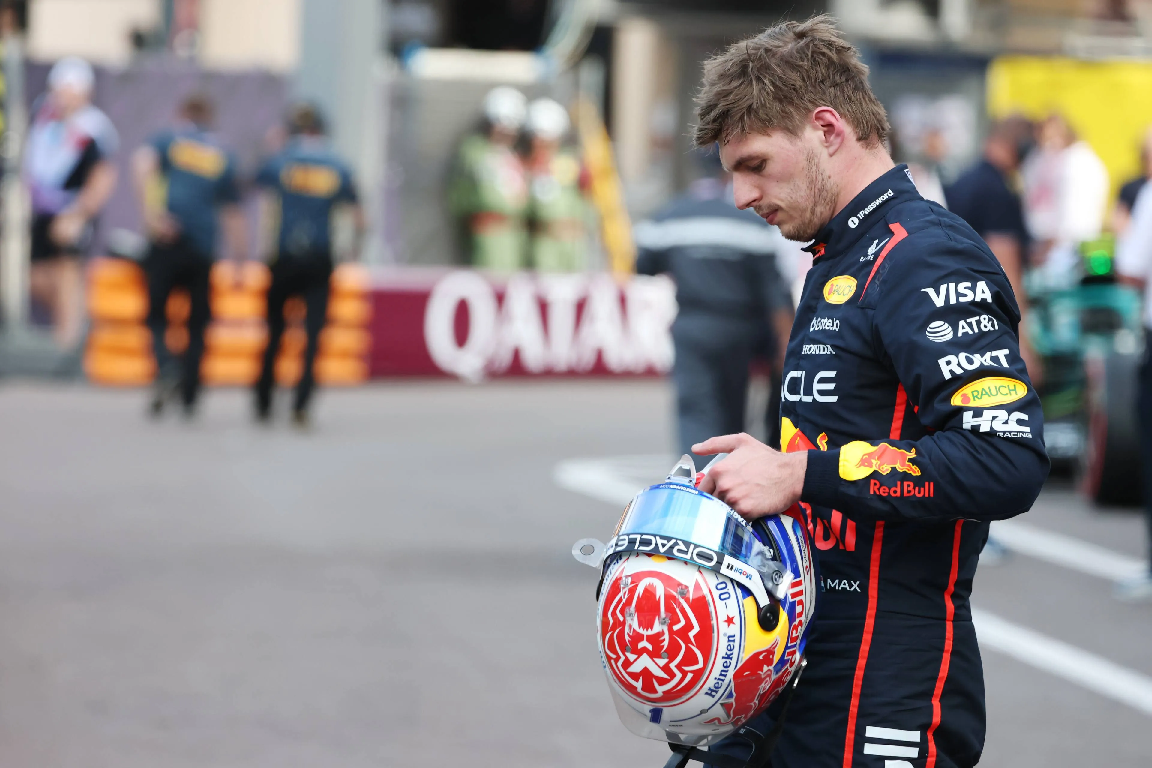 verstappen na kwalificatie in monaco