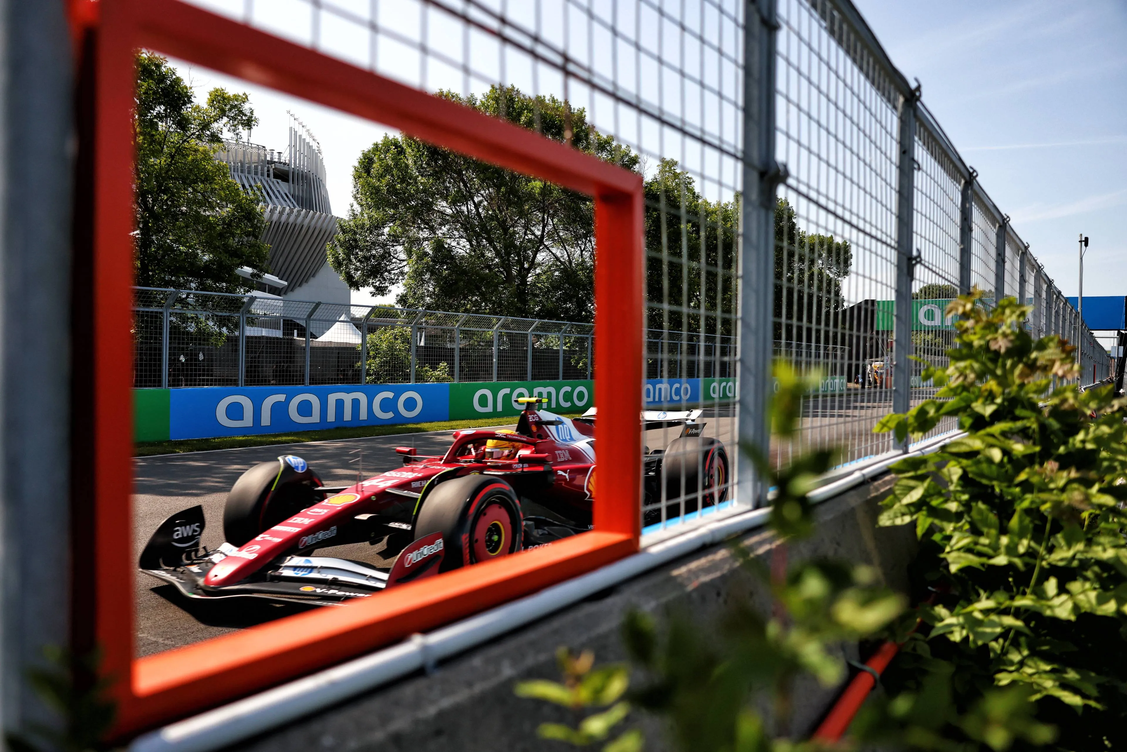 Lewis Hamilton s'est qualifié en P5 au Canada