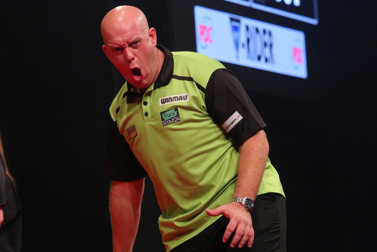 Speelschema zondagmiddag German Darts Championship 2020 met Van Gerwen en Noppert