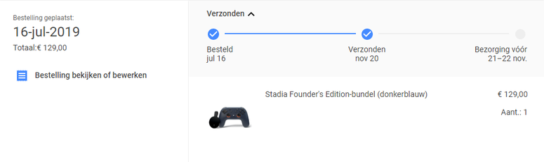 Wanneer krijg ik mijn Stadia-uitnodigingscode?