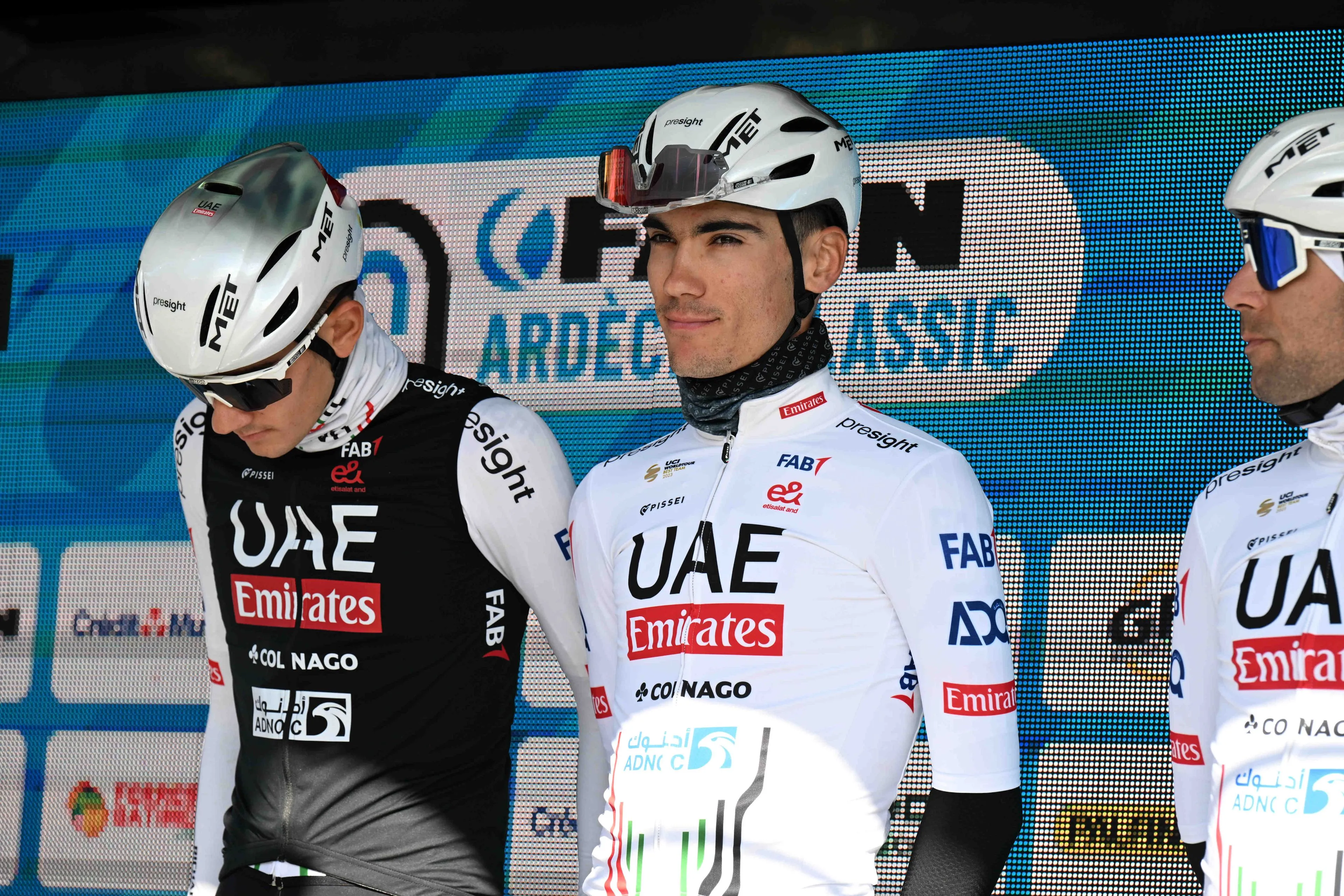 António Morgado lidera a UAE Team Emirates na Le Samyn e Juan Ayuso no