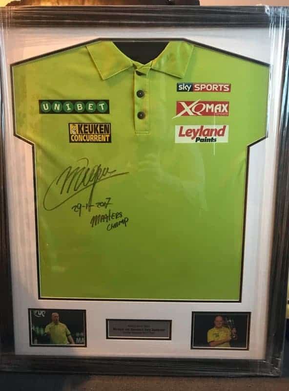 Van Gerwen fan speaks about his collection ‘He’s a great ambassador