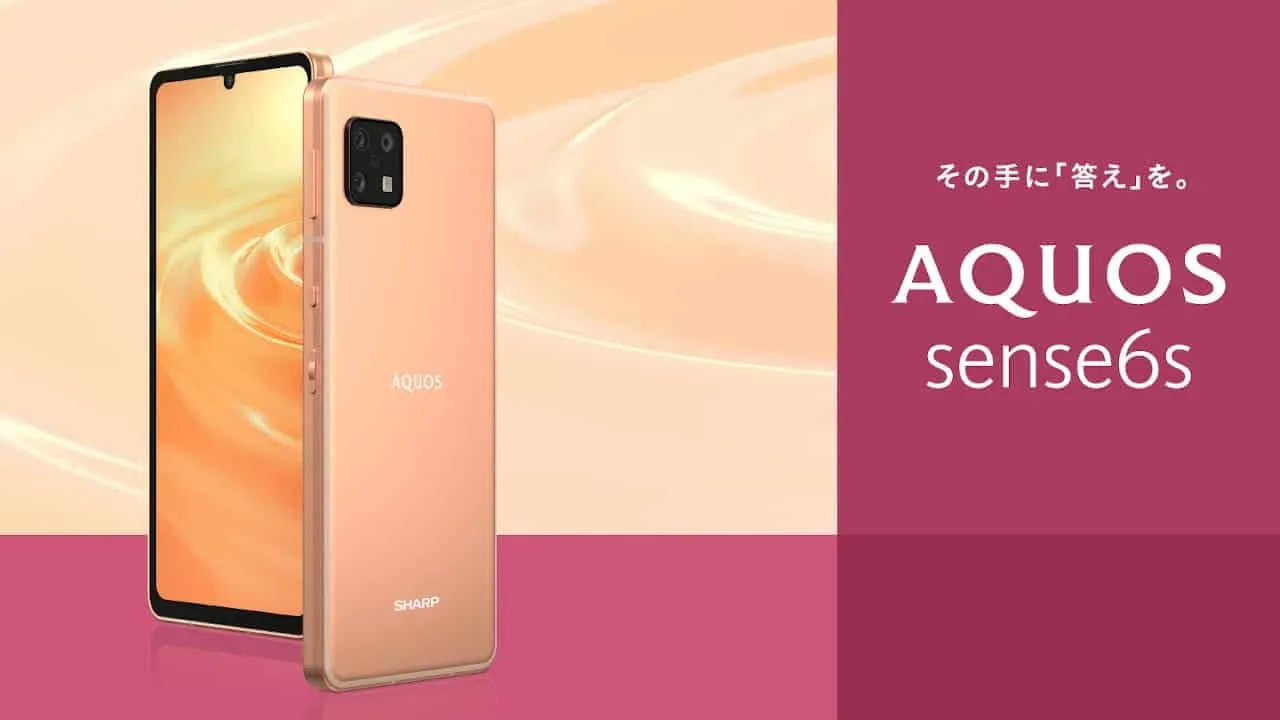 Sharp Aquos Sense 6s: all-metal body, telephoto and IP68 for