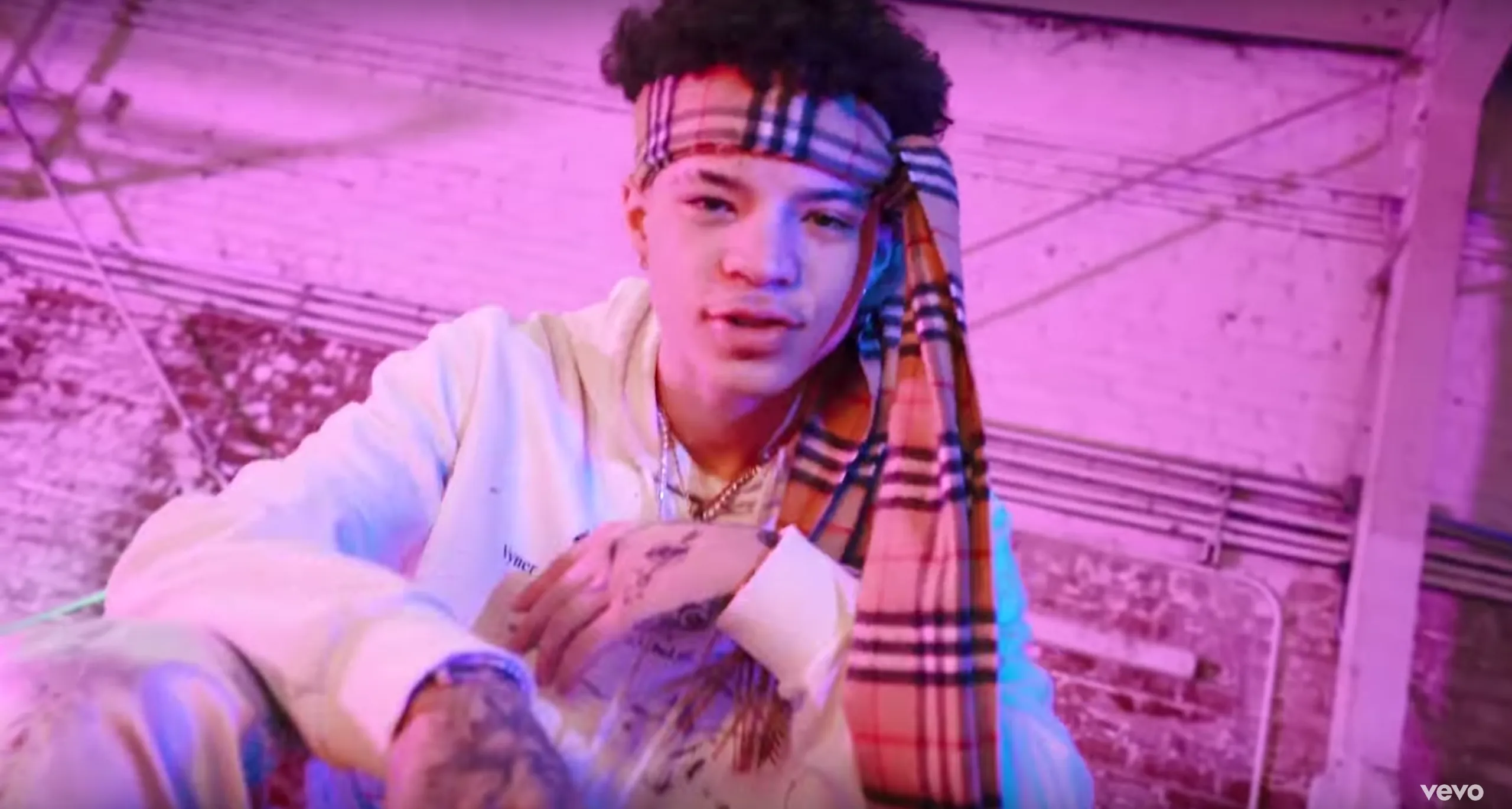 Lil mosey burberry headband video hot sale