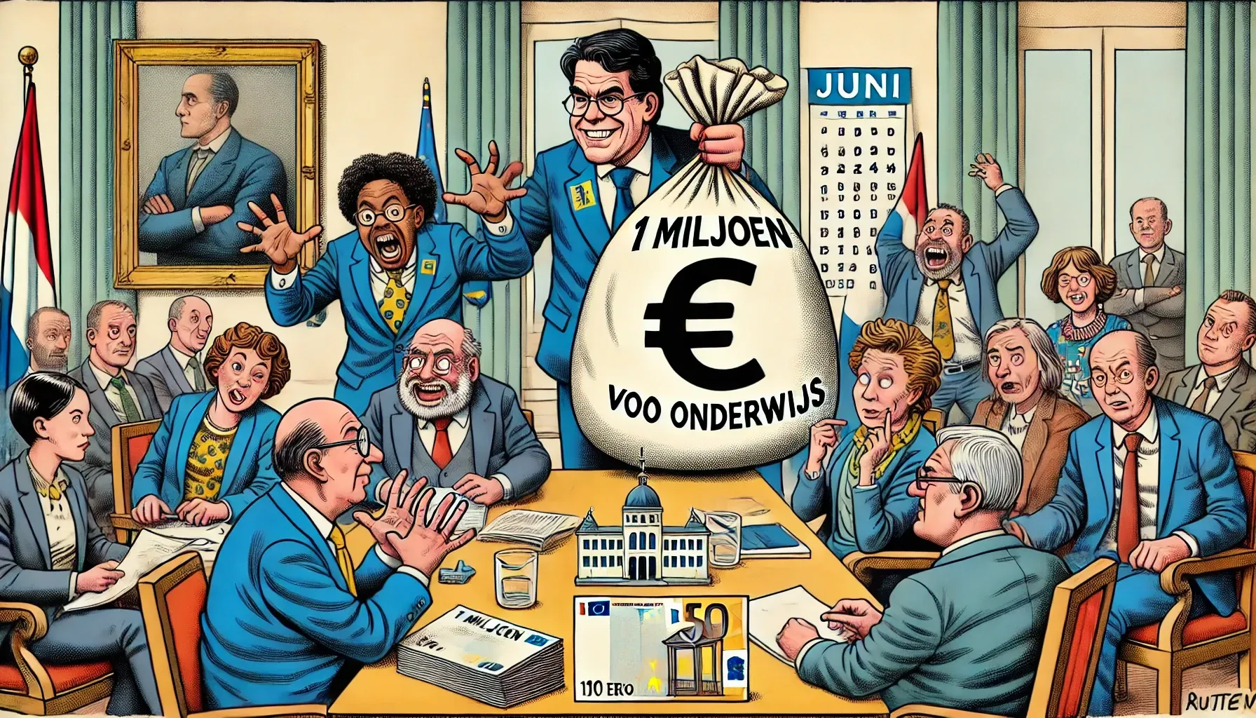 Demissionair kabinet regeert over graf heen en komt met 'extra geld ...