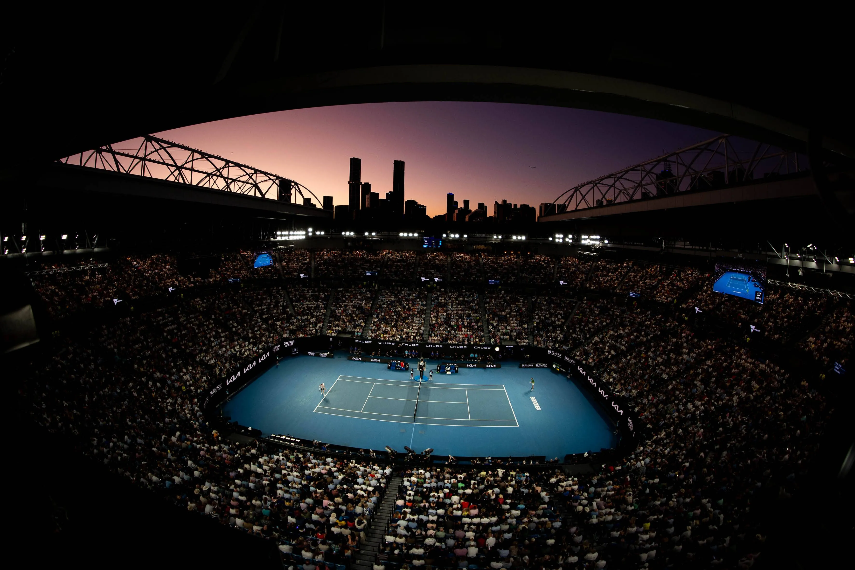 Turnierzentrum Australian Open 2025 Spielplan, Ergebnisse, Preisgeld