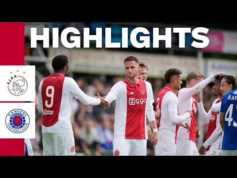 Video] Ajax verslaat Schotse topclub Rangers FC in oefenduel