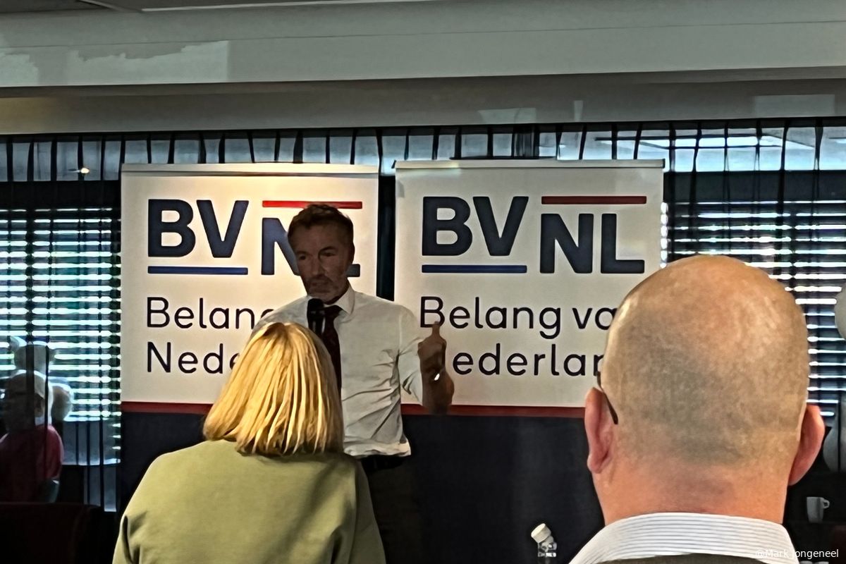 Geen enkele zetel voor BVNL maar Van Haga zegt: 'Trots op onze groei'