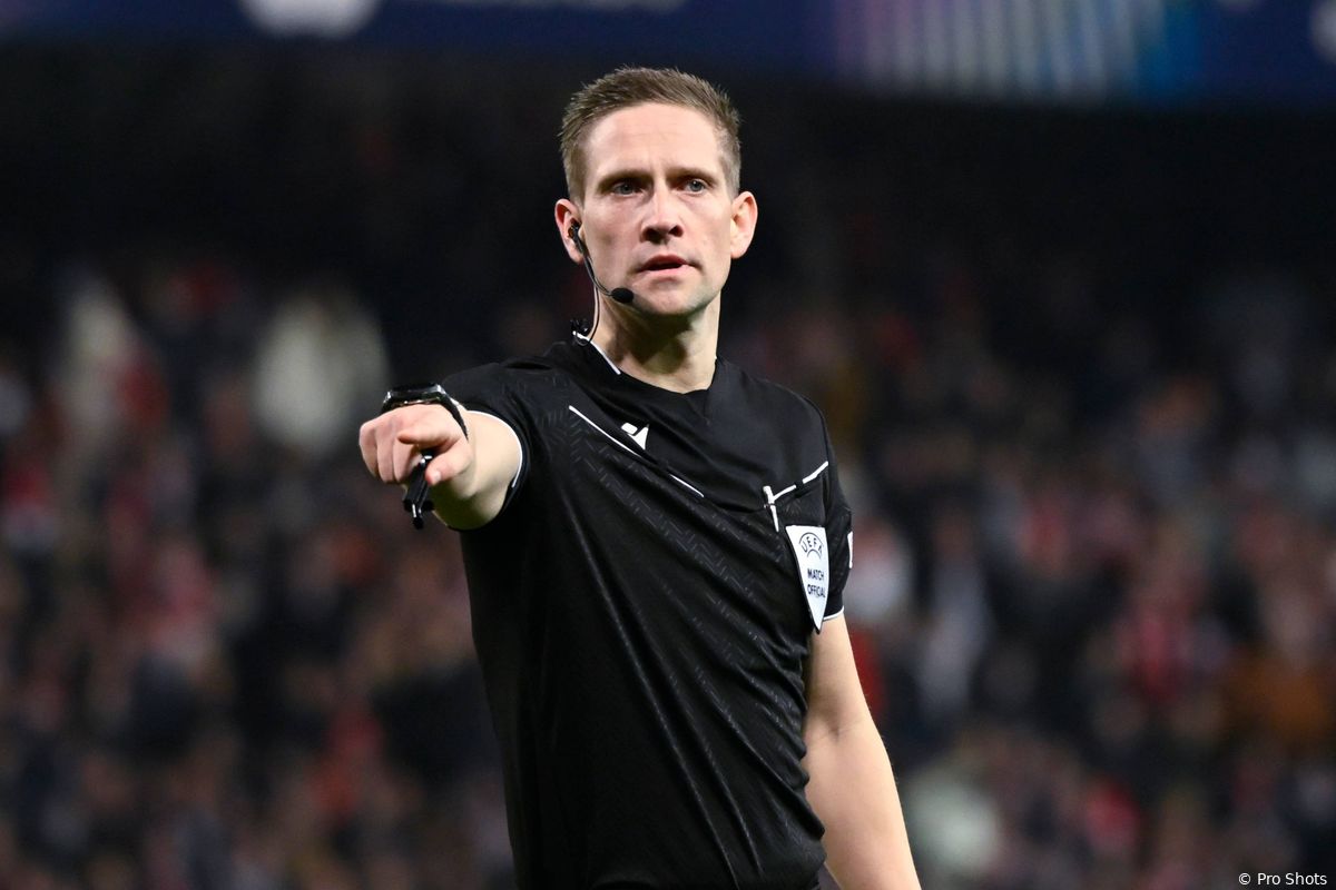 Noorse scheidsrechter Eskas fluit Feyenoord - Inter