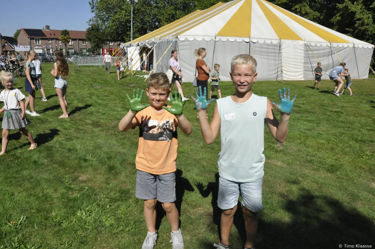 Vrolijkheid bij de VBK - foto door Timo Klaasse