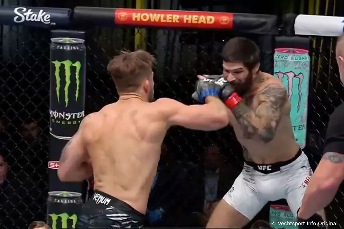 51 Seconden! UFC vechter Radtke verrast met snelle vuisten