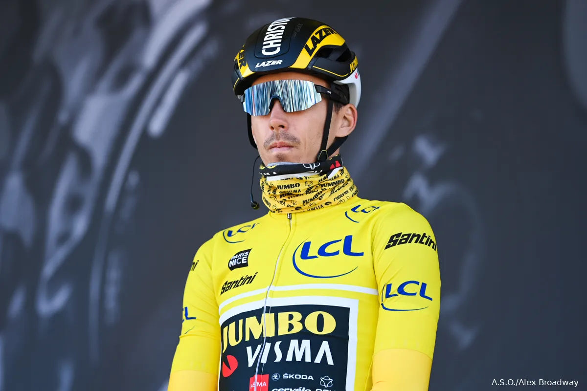 Leider Laporte valt in de sprint: 'Na een crash voel je je nooit goed'