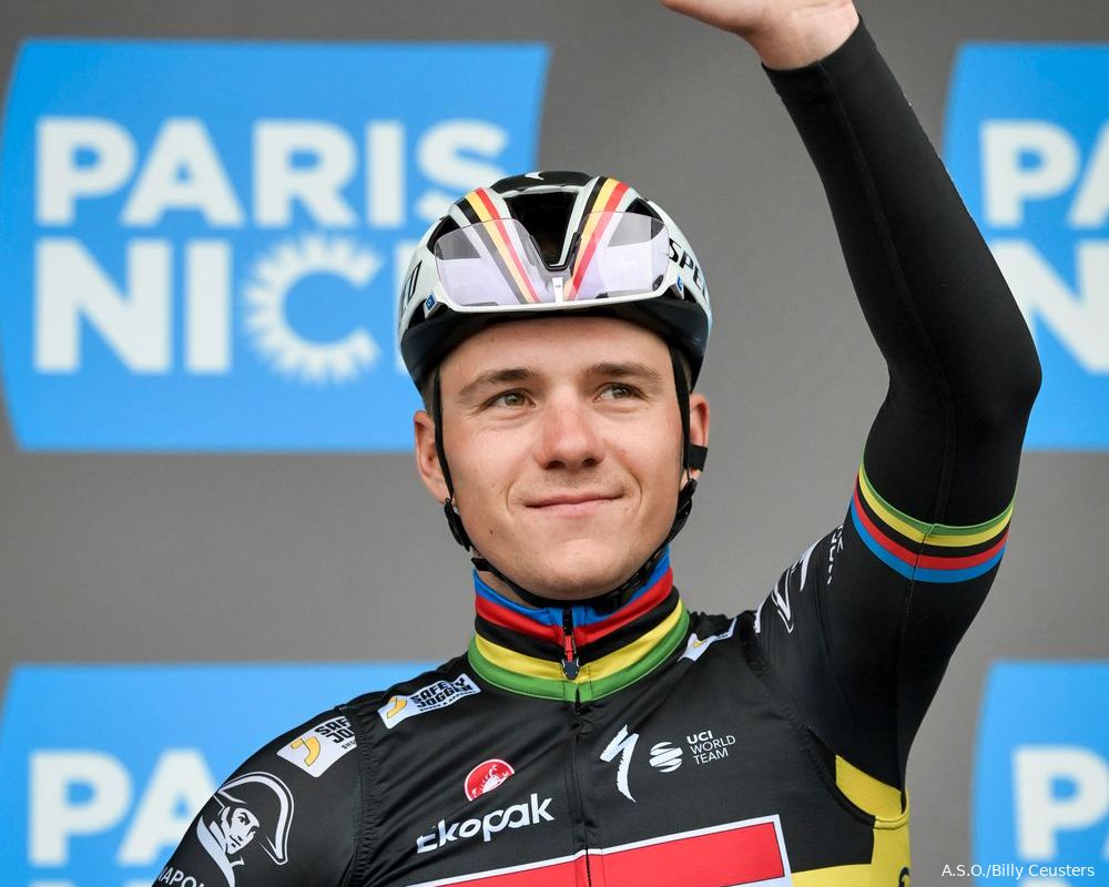 Evenepoel crushes almost everyone in Paris-Nice: "I think I can still improve"