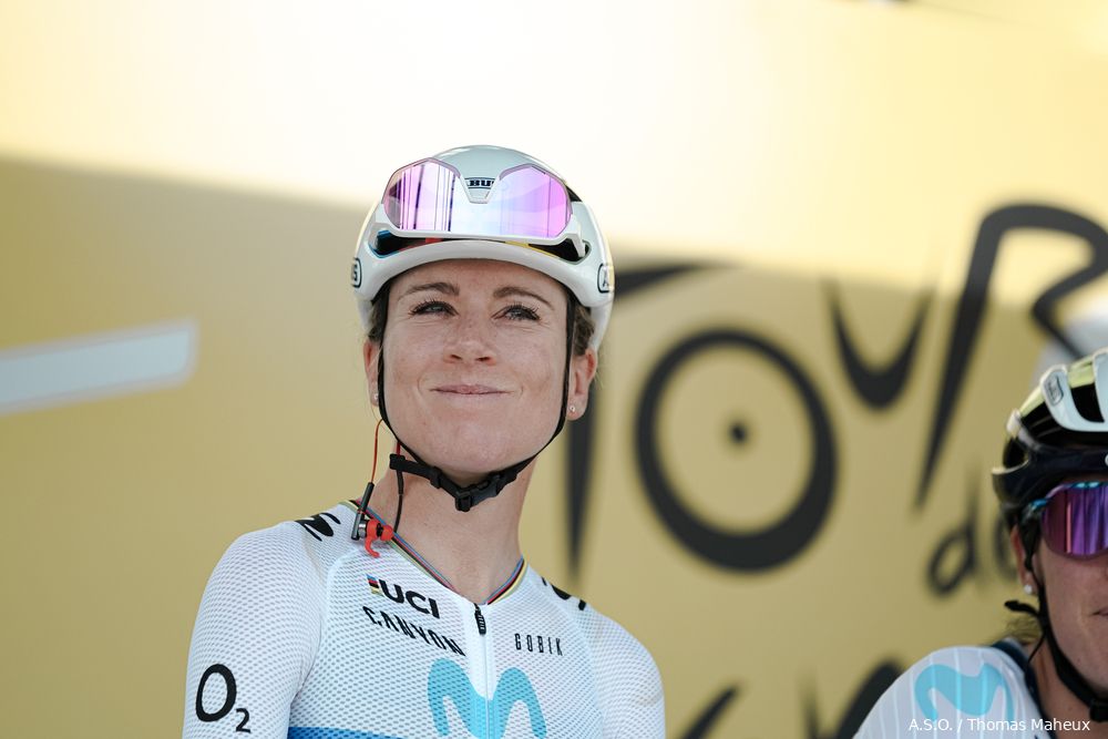 Van Vleuten critical of support for SD Worx in pursuit: "Time to start playing poker"