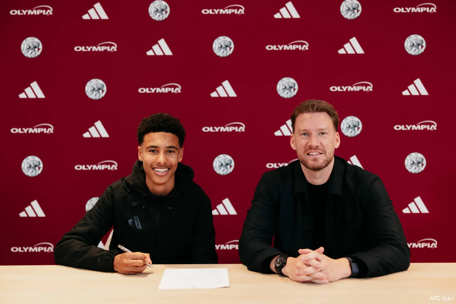 Ajax Showtime Samory Kone Marijn Beuker