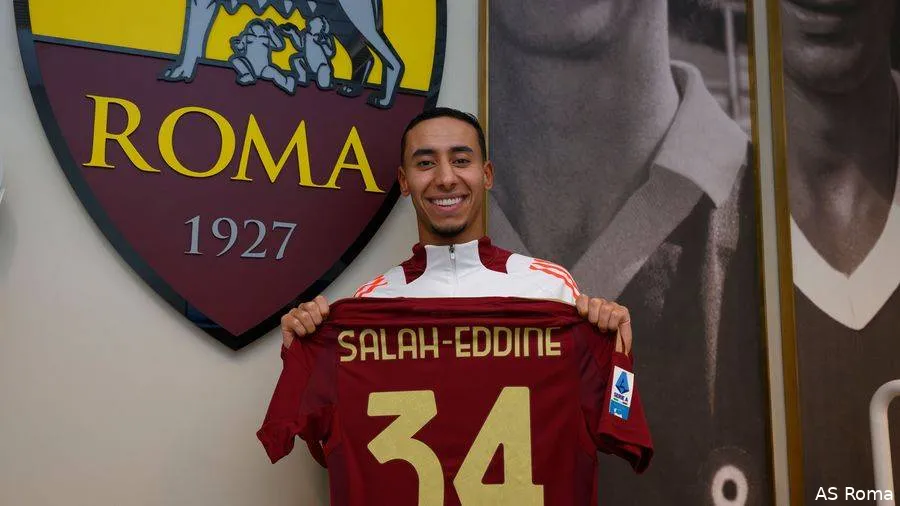 salah eddine as roma presentatie