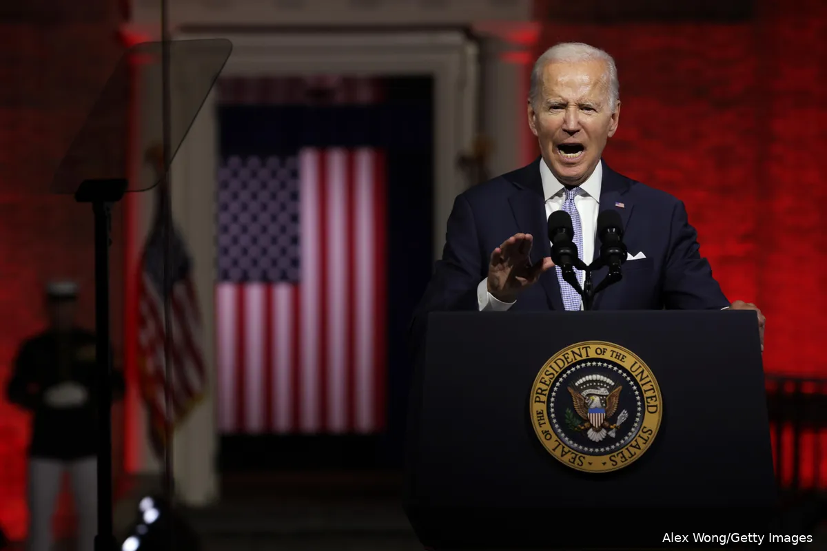 President Biden at Independence Hall
