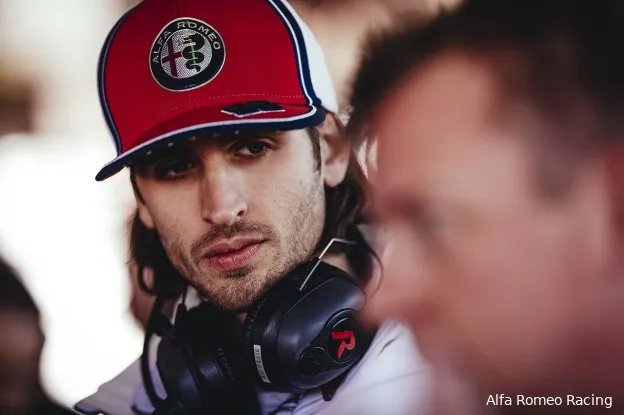 Giovinazzi kan niets kwijt over stoeltje bij Alfa Romeo in 2022: 'Niet mijn beslissing'