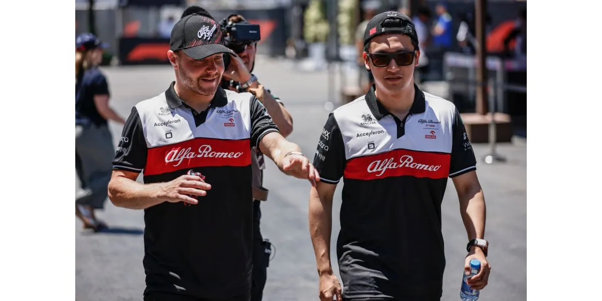 valtteri bottas zhou guanyu