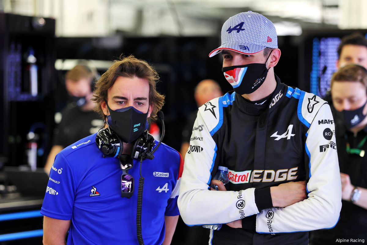 Alpine-duo Alonso en Ocon kijken naar Portugal: 'We kunnen nog meer uit de auto halen'