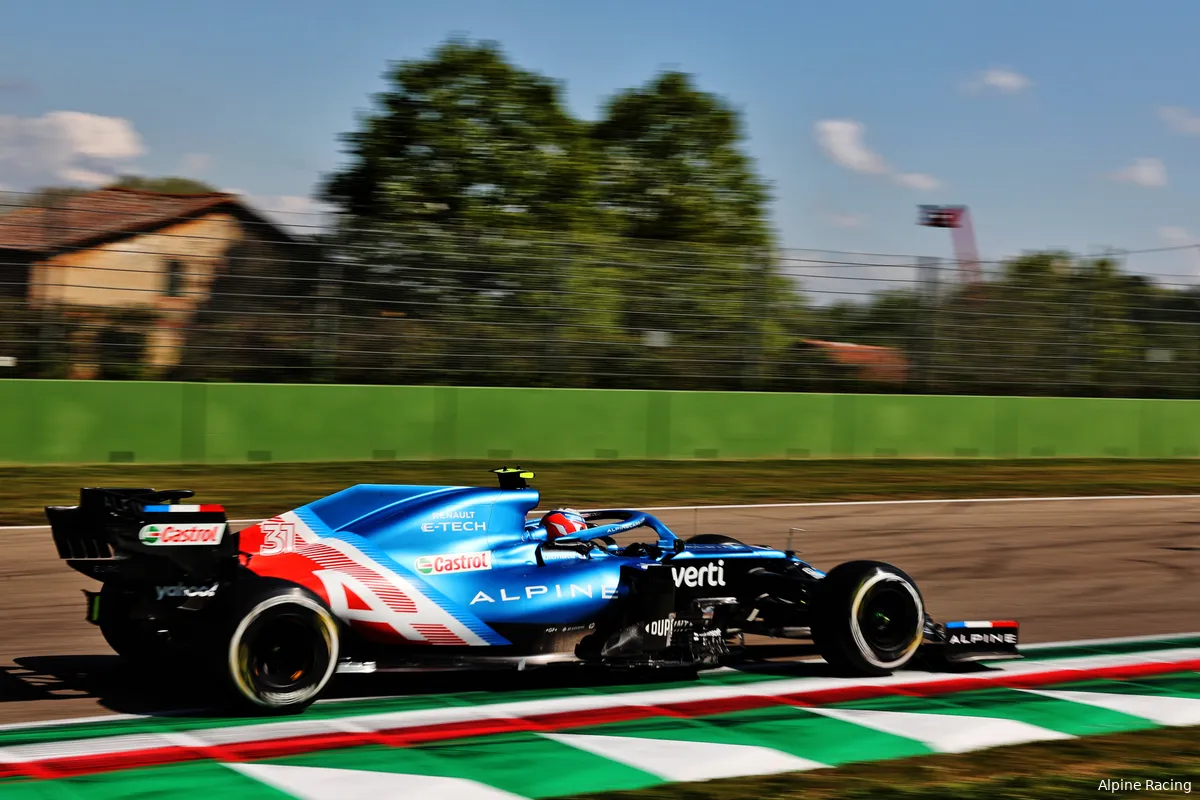 Ocon: 'Potentie was er om zevende of achtste te worden'
