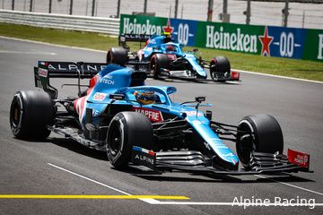 Rossi over 2022: 'Alpine kan stappen gaan maken dankzij middelen van de Renault Group'