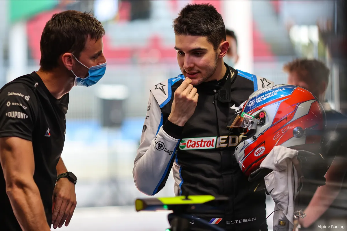 Ocon: 'Alonso en ik zeggen hetzelfde over de Alpine-bolide'