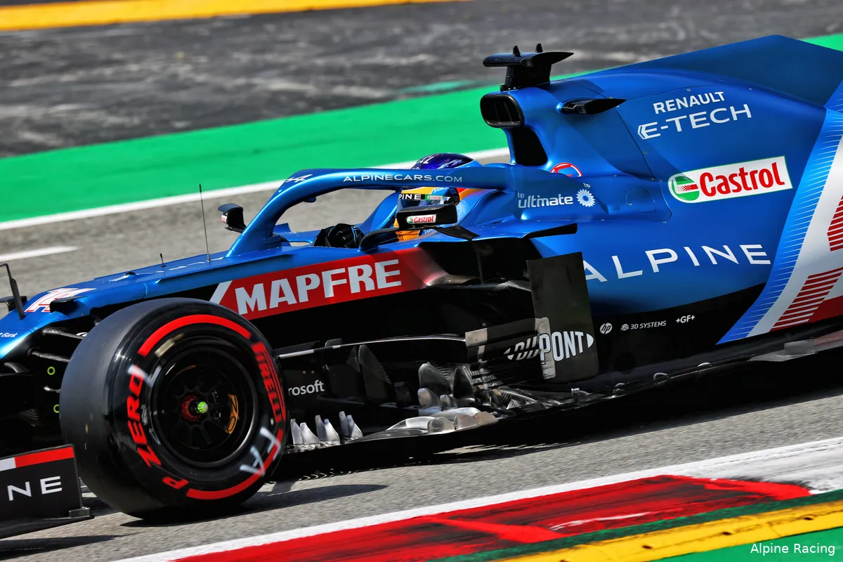 Alpine-coureurs onder de indruk van Ferrari: 'Dat was interessant'