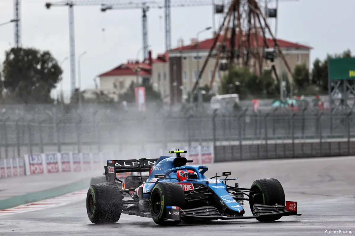 Hoe Ocon de hele Grand Prix van Turkije op dezelfde intermediates kon blijven rijden