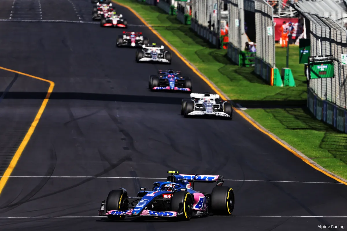 Alpine introduceert upgrades in Imola, maar waakt voor concurrenten met eenzelfde plan