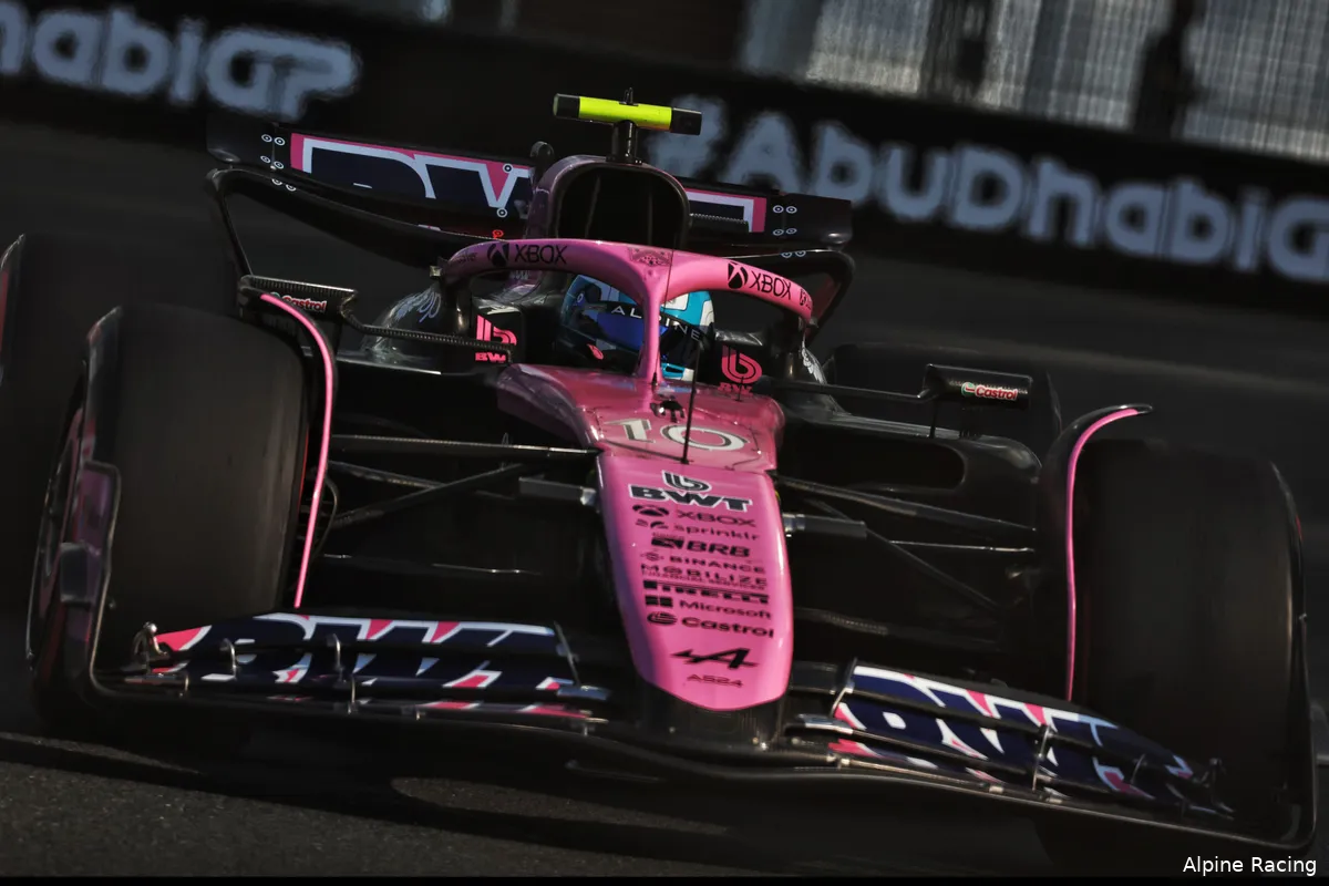 gasly abu dhabi 2bwt alpine formula one team 2024 formula 1 abu dhabi grand prix saturday