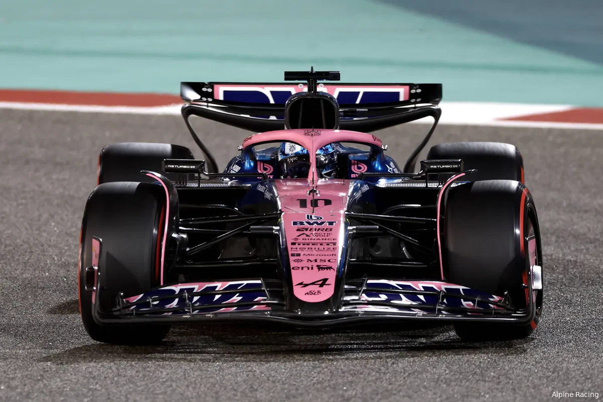 alpine pierre gasly gp bahrein zaterdag 2025