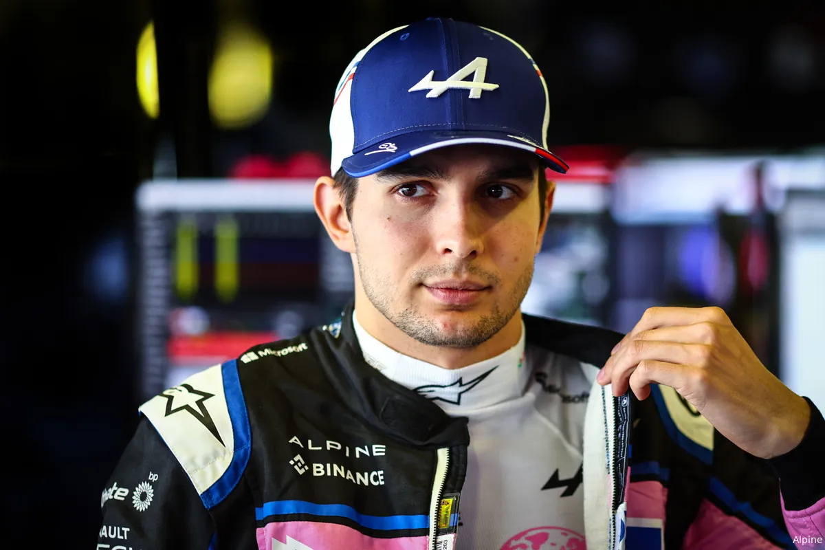 Ocon blij met management bij Alpine: 'Daarom ben ik altijd zo kalm'