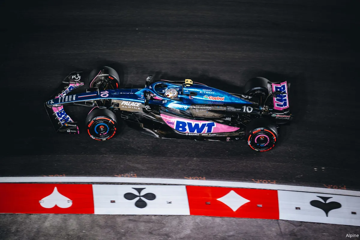 pierre gasly lasvegas f1 alpine