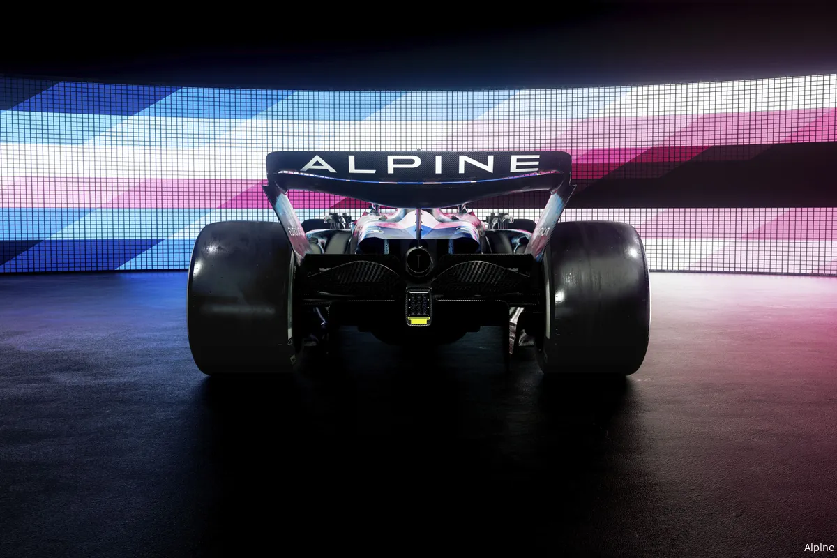 alpine rear wing