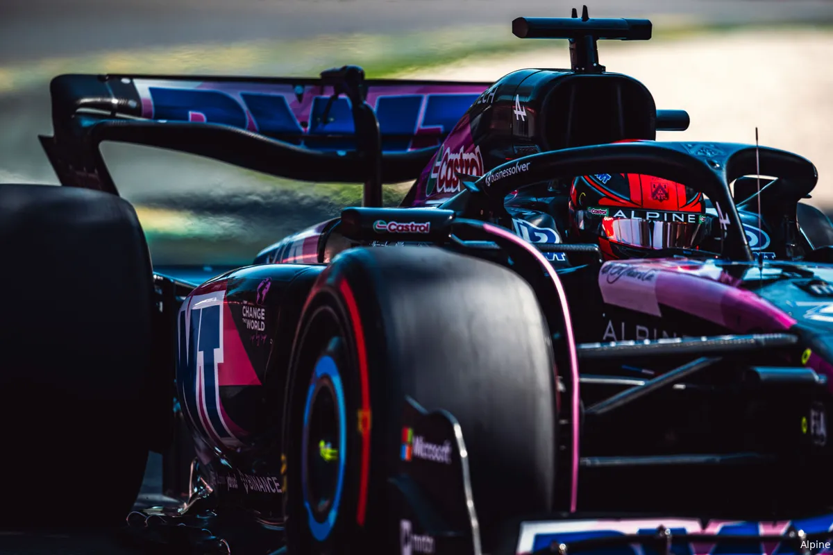 esteban ocon alpine australie 2024 training