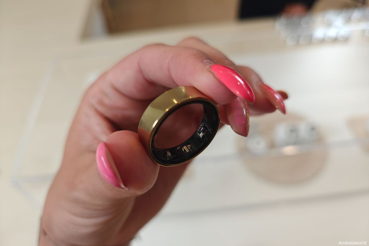 Hoe zit het met de maten van de Samsung Galaxy Ring?