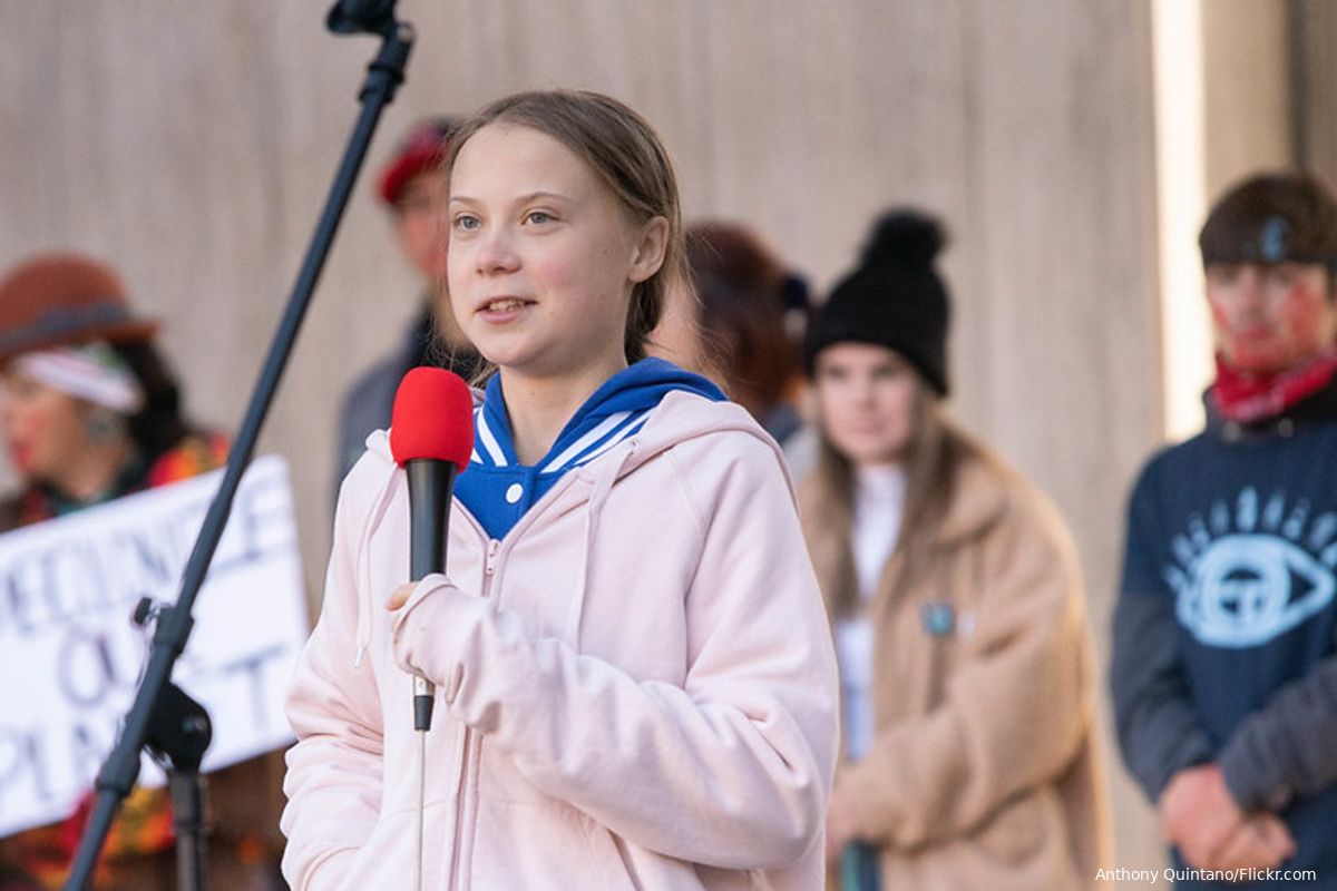 De ware agenda van Greta Thunberg: Het kapitalistische systeem omverwerpen!