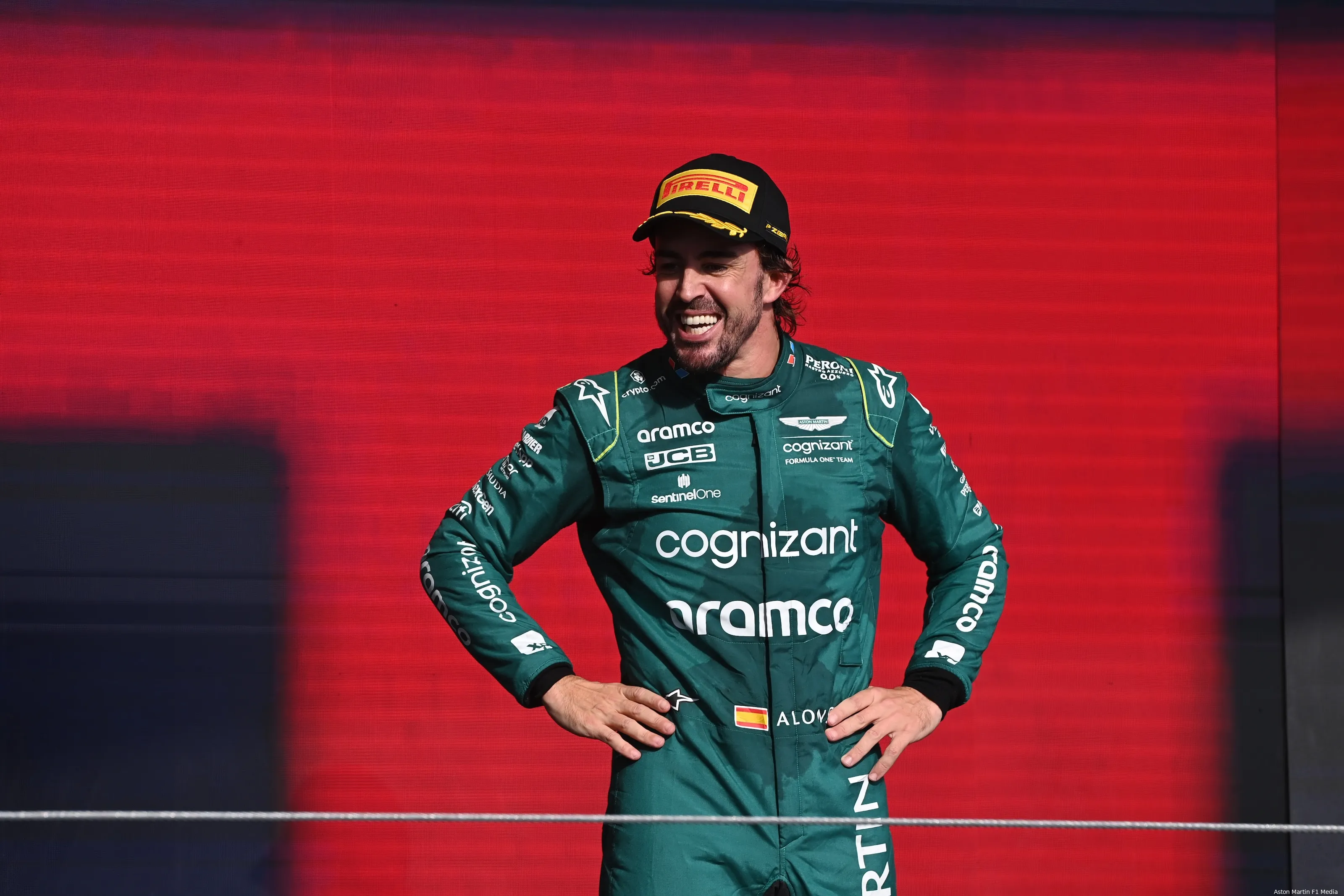 Fernando Alonso Scores Stunning Podium In Aston Martin Debut