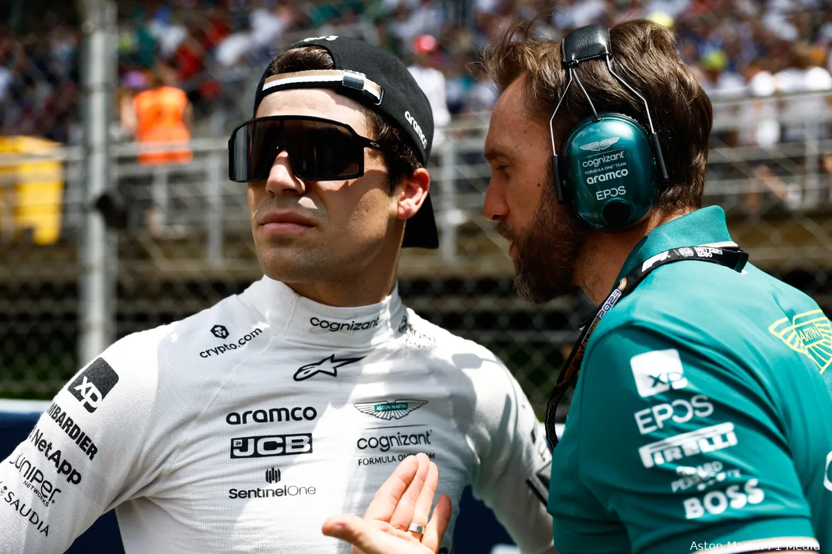 Stroll ziet zichzelf niet op het podium staan: 'Ik dacht dat het kon in Spanje, maar helaas'
