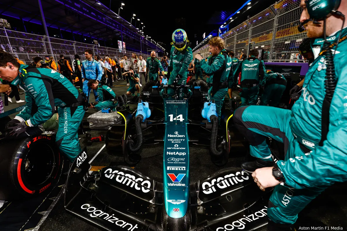 fernando alonso aston martin saoedi arabie 24