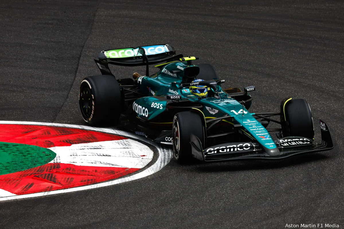aston martin china shanghai 2024 alonso