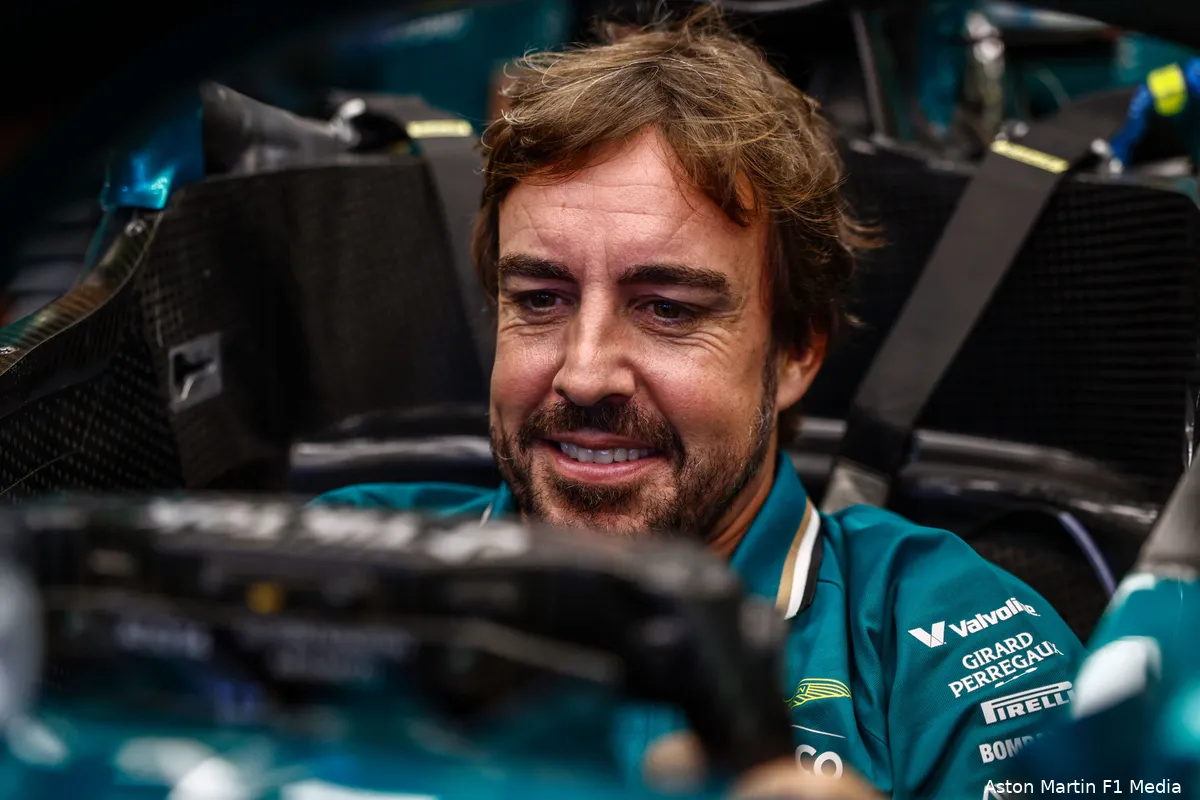 aston martin fernando alonso gp azerbeidzjan vrijdag 2024