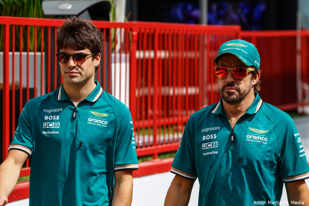 aston martin fernando alonso lance stroll gp azerbeidzjan vrijdag 2024