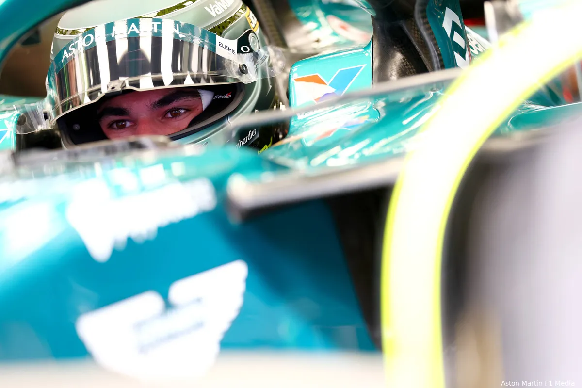 aston martin lance stroll gp bahrein zaterdag 2025 2
